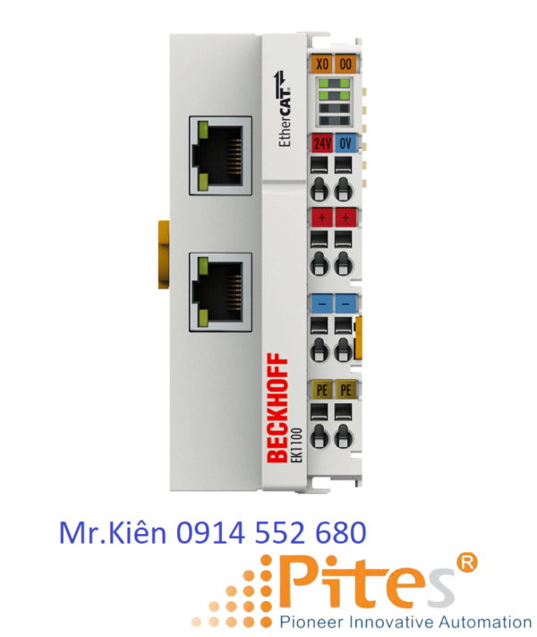 EtherCAT Coupler EK1100 Beckhoff- Đại Lý Beckhoff VietNam