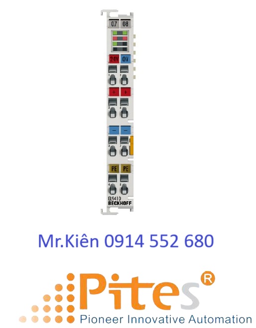 thumbnail image 2 of Beckhoff EL9410 EtherCAT Terminal - Brand New In Box, PLC Power Supply Module 2 of 4